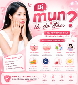 bị mụn do đâu